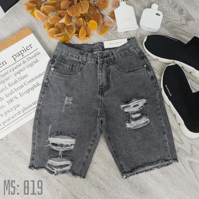 ☀️ Quần Jeans Ngố Nữ Rách Nhiều Mẫu