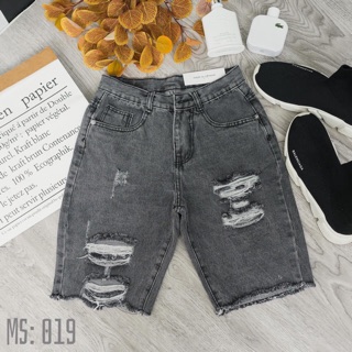 ☀️ quần jeans ngố nữ rách nhiều mẫu