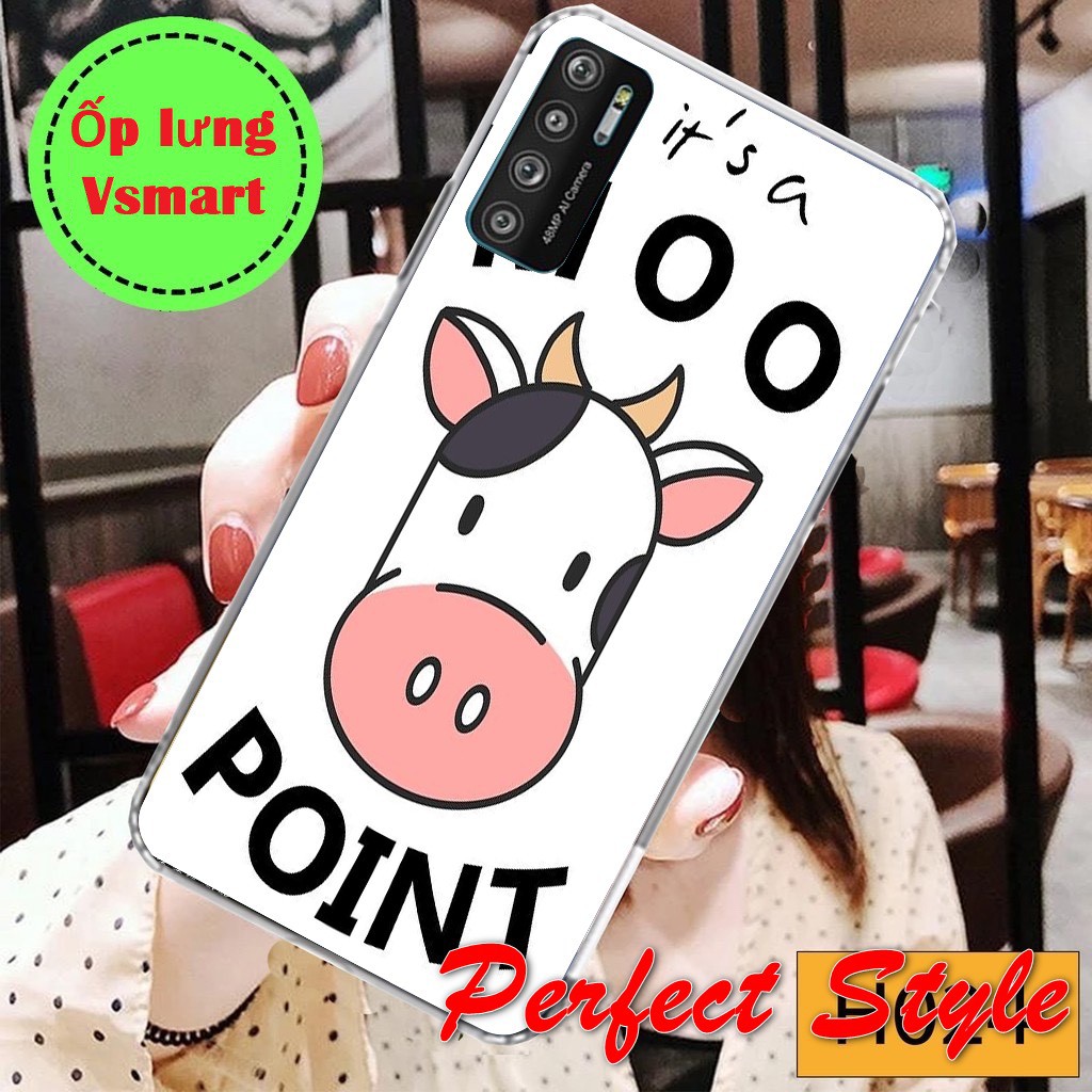 Ốp lưng silicon in UV Bò sữa Vsmart Live 4 joy 3 joy 4 active 3 , star 3 , active 1 plus , joy 1 plus joy 3 star 5 aris