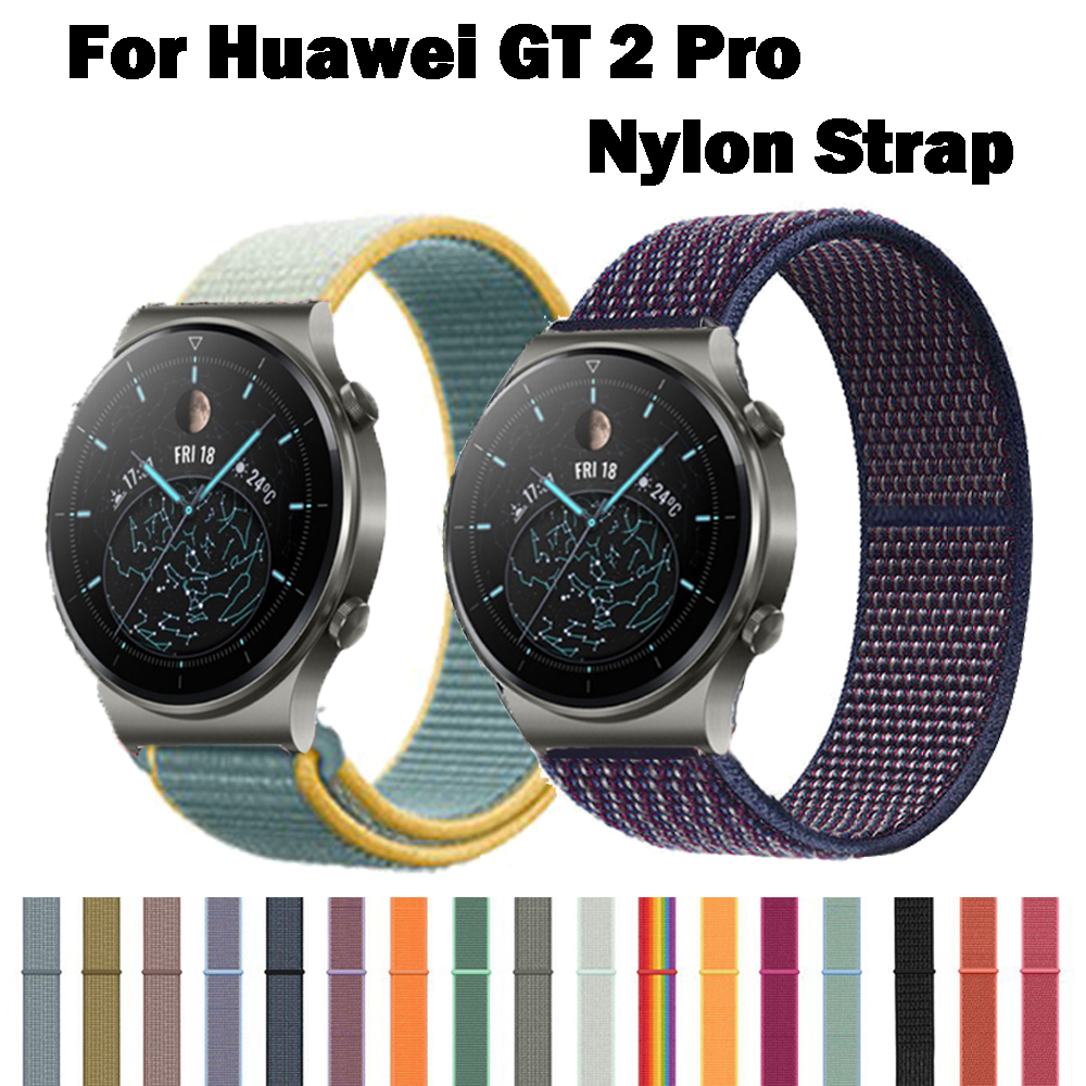 Dây đeo thay thế bằng nylon JANSIN thích hợp cho đồng hồ Huawei GT2 Pro 22mm