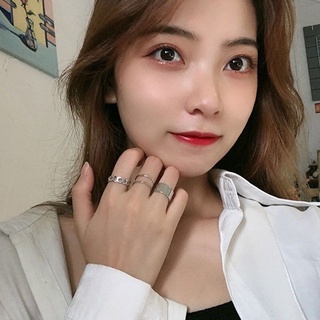 Set 3 nhẫn cá tính phong cách