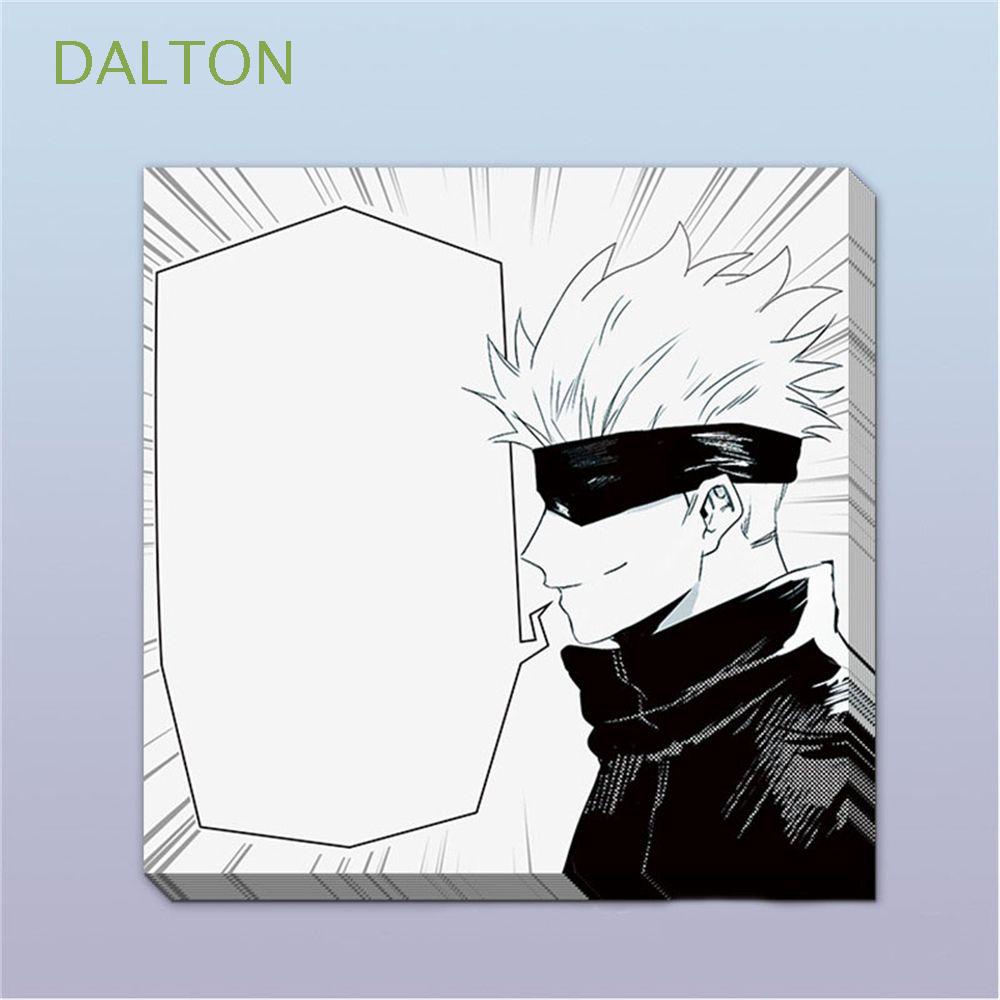 Tập Giấy Ghi Chú Họa Tiết Anime Gojou Satoru DALTON Jujutsu Kaisen