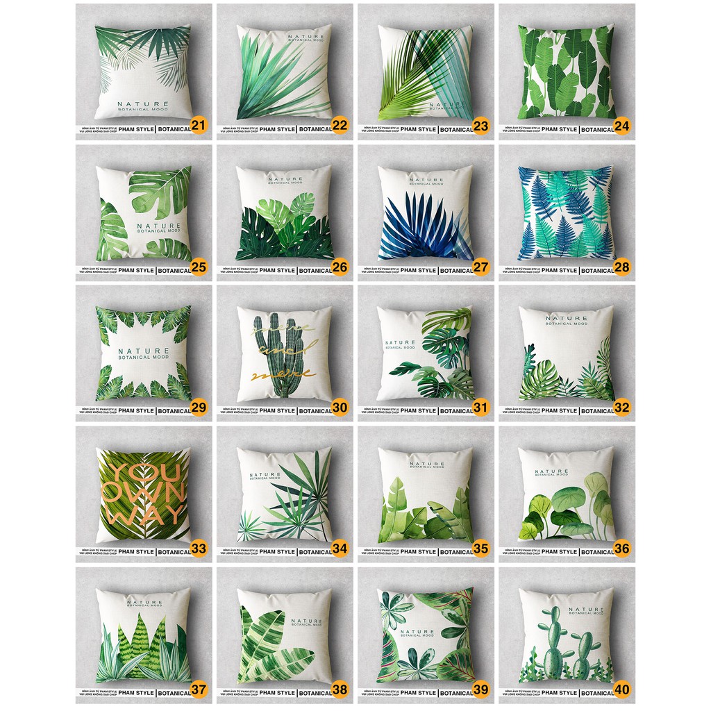Gối Tựa Sofa BOTANICAL
