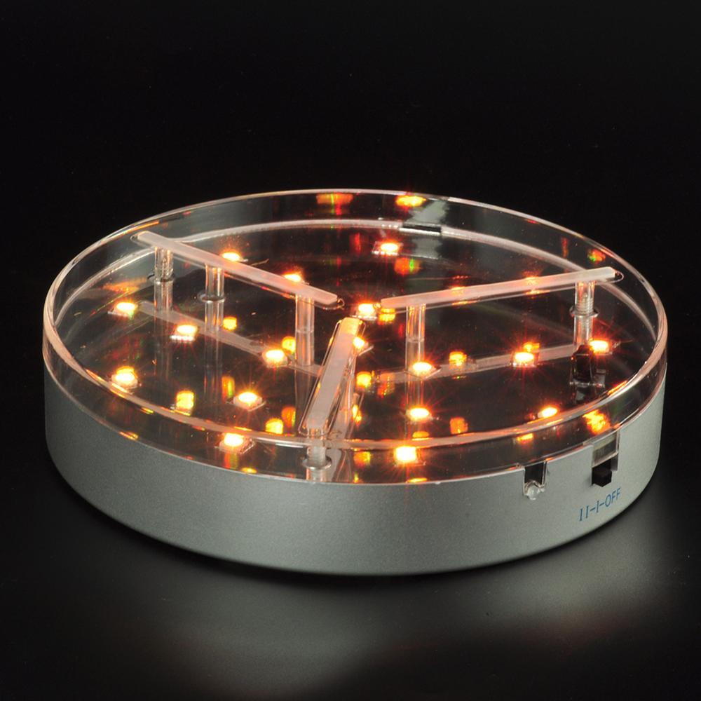 Đèn Led sử dụng pin. 6inch LED light base