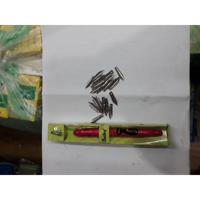 Túi 10 ngòi bút máy Aladin dùng cho bút máy con mèo 03, 02