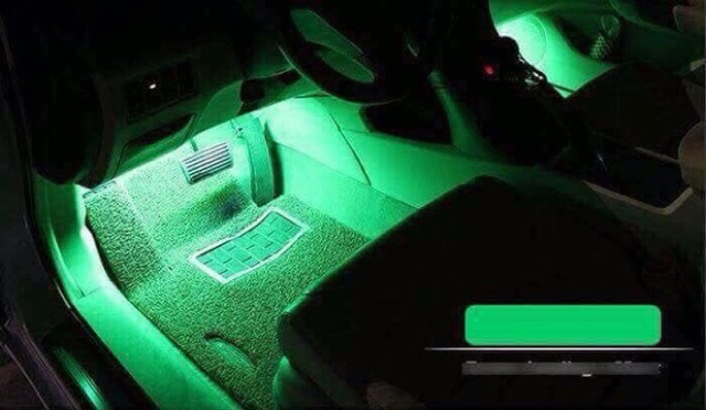 Đèn led gầm ghế ô tô 12 Led 4 thanh