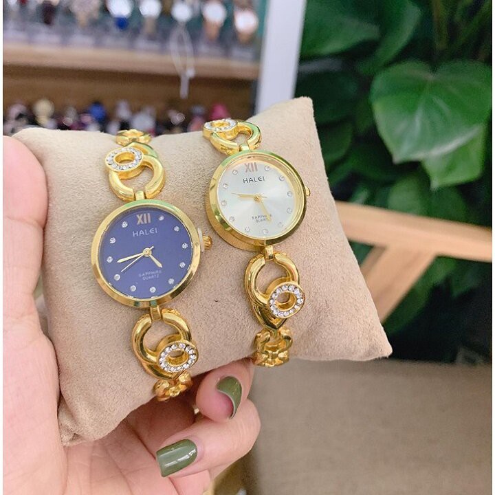 [Mã FAMAYFA2 giảm 10K đơn 50K] Đồng Hồ Nữ Halei Dạng Lắc Tay Trẻ Trung Sành Điệu Tặng Kèm Hộp Đựng | BigBuy360 - bigbuy360.vn
