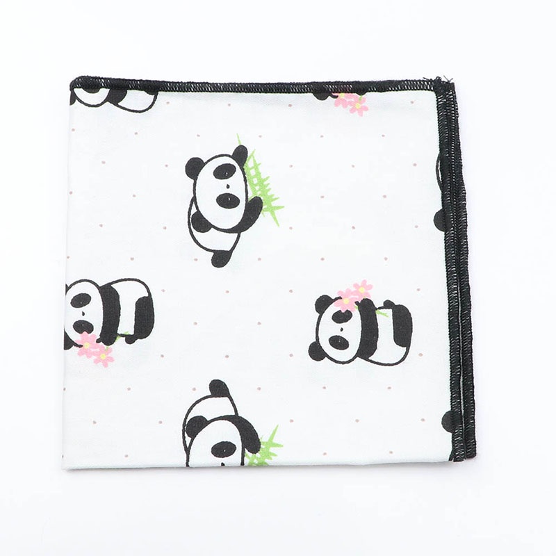 Khăn Tay Cotton Vuông In Hoa Bỏ Túi Phong Cách Cổ Điển Mới Cho Nam Nữ