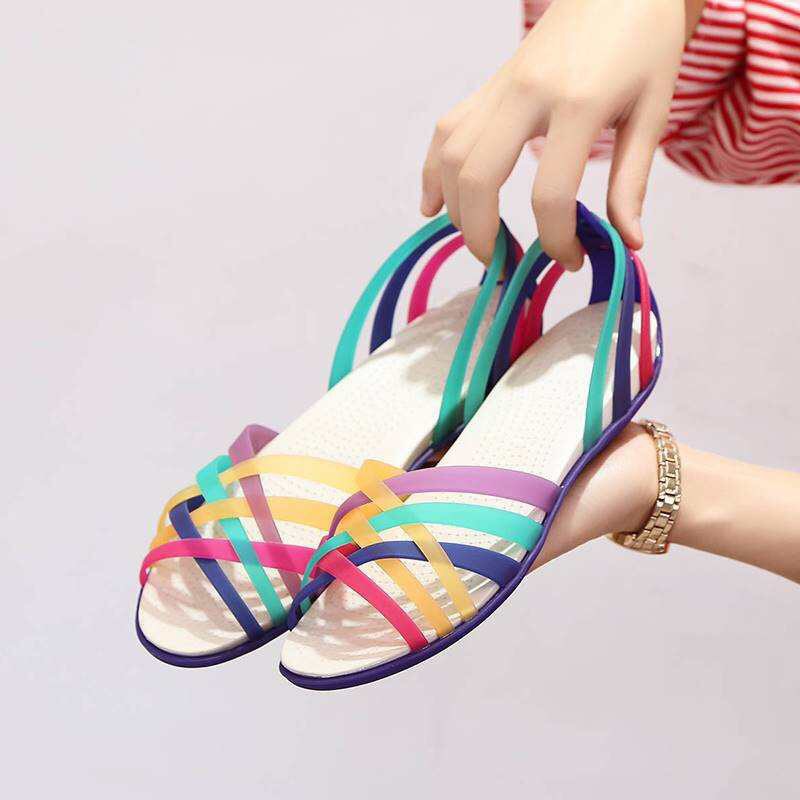 SANDAL HUARACHE CROSS SẮC MÀU CHO NỮ _MÀU NAVY