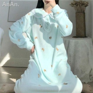 Váy ngủ lông cừu Quảng Châu cao cấp