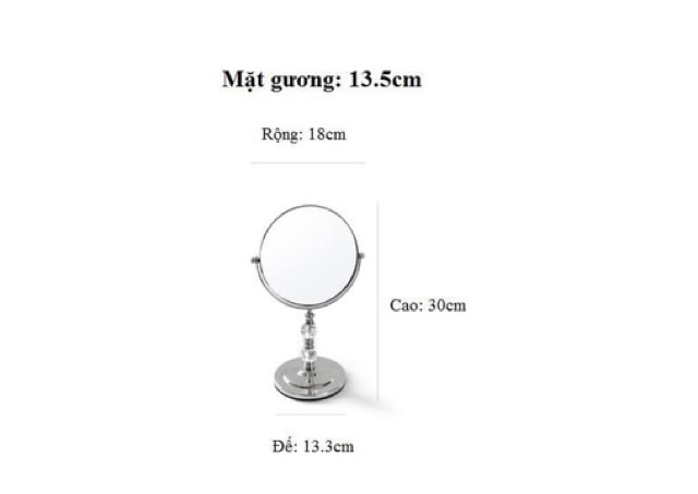 KM5979-Gương trang điểm cao cấp
