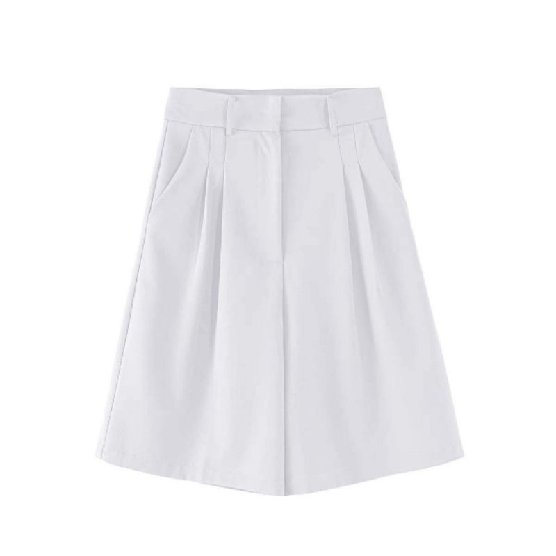 QUẦN SHORT LỬNG ỐNG RỘNG CẠP CAO, Quần lửng ống rộng nữ lưng cao [Quần ulzzang nữ ống rộng] | BigBuy360 - bigbuy360.vn