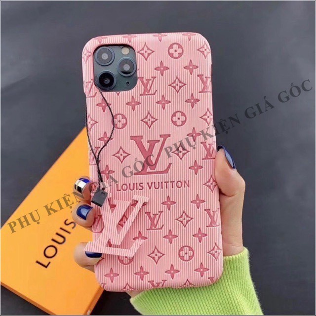 Ốp lưng iphone LV siêu phẩm bằng da KÈM LOGO SANG CHẢNH 6/6s/6splus/7/7plus/8/8plus/x/xs/11/12/13/pro/max/plus/promax