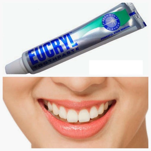 Kem Đánh Răng Eucryl 62g + Bột Tẩy Trắng Răng Eucryl Toothpaste Freshmint Hương Bạc Hà 50g Anh Quốc