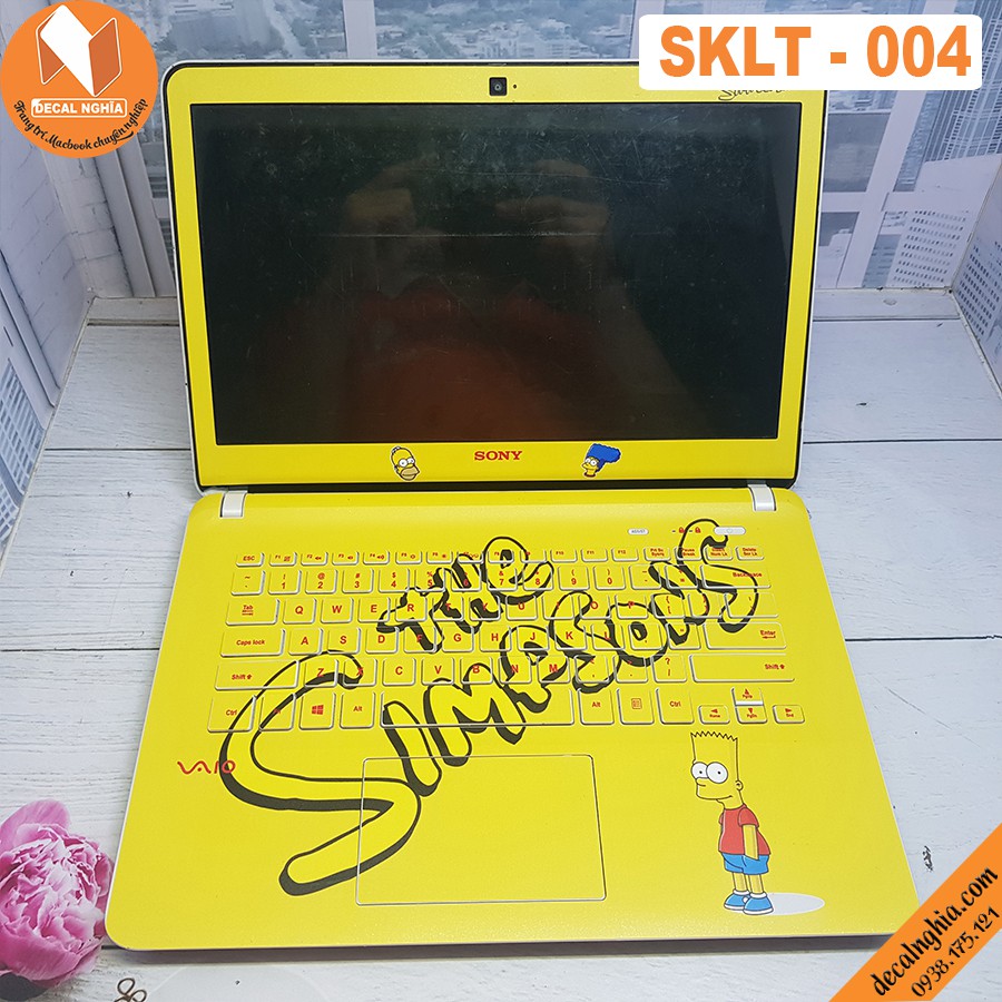 Skin dán laptop Sony Vaio SVS1311AJ