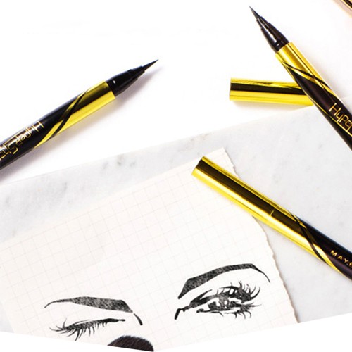 Bút kẻ mắt nước siêu sắc mảnh không lem, trôi Maybelline New York HyperSharp Đen 0.5g | BigBuy360 - bigbuy360.vn