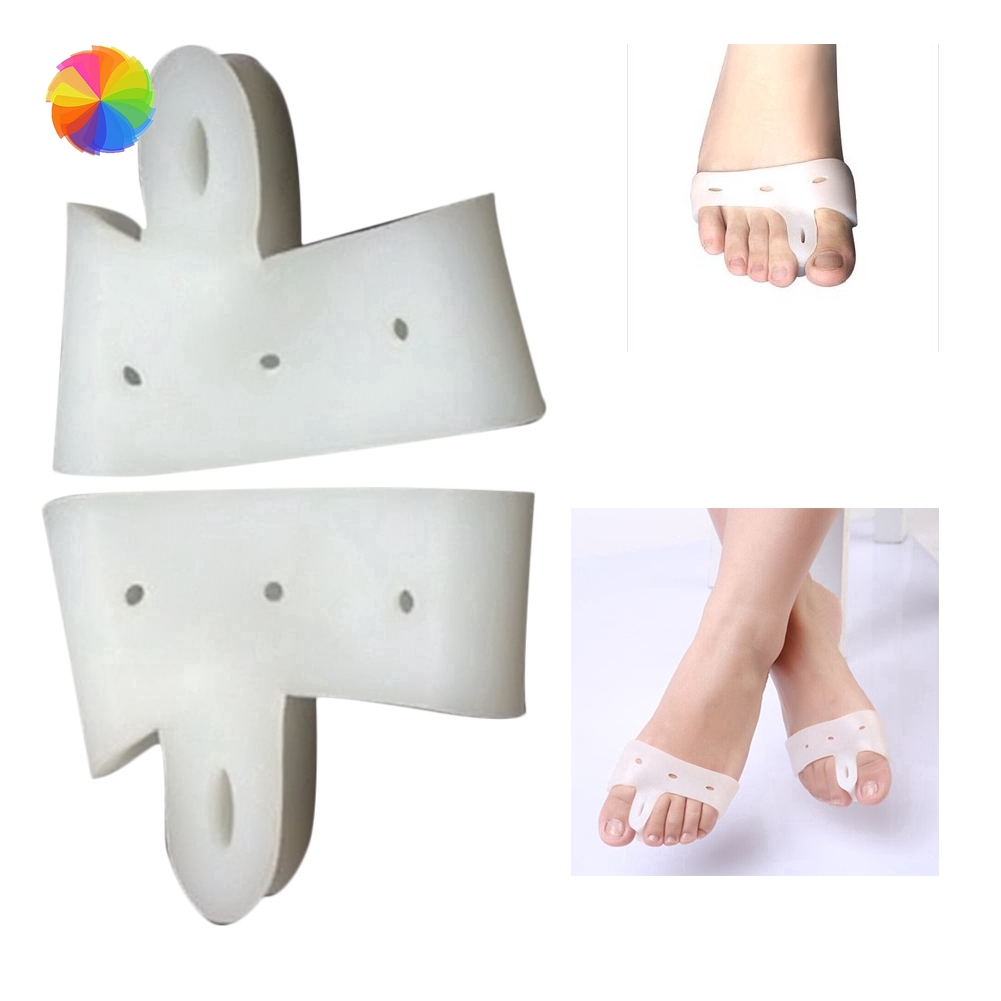 [Hàng mới về] Bộ 2 Dụng Cụ Tách Ngón Chân Bằng Silicon Hỗ Trợ Cải Thiện Chứng Vẹo Ngón Chân Cái Hiệu Quả | BigBuy360 - bigbuy360.vn