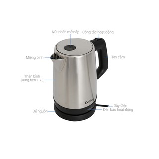 BÌNH / ẤM ĐUN SIÊU TỐC DELITES 1.7 LÍT ST17S03
