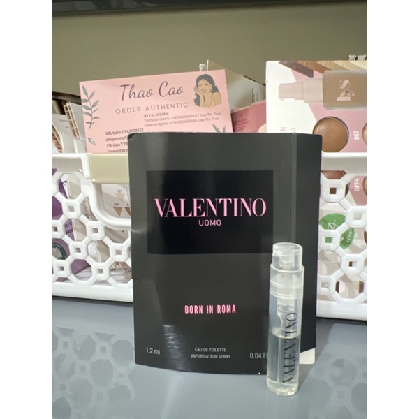 Nước Hoa Nam Valentino Uomo Born In Roma EDT