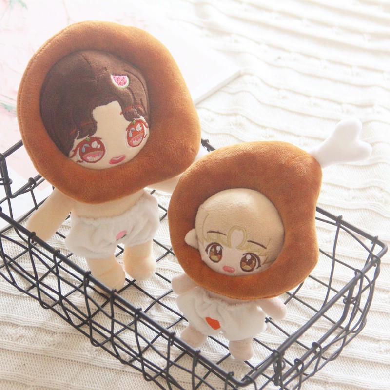 Búp Bê Nhồi Bông Hình Đùi Gà 15cm 20cm Exo Bts