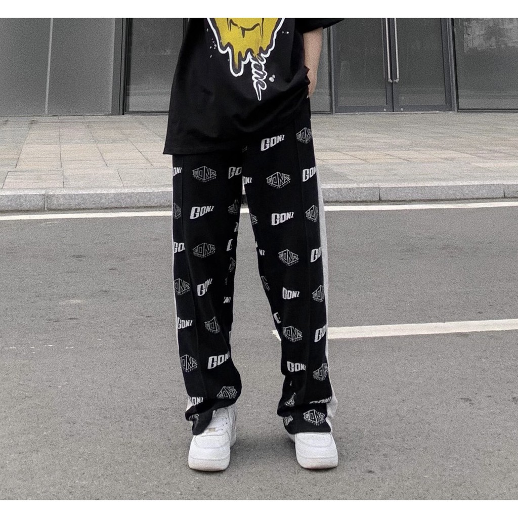 Quần Baggy Form Rộng Cotton Pants Leather Gonz 02