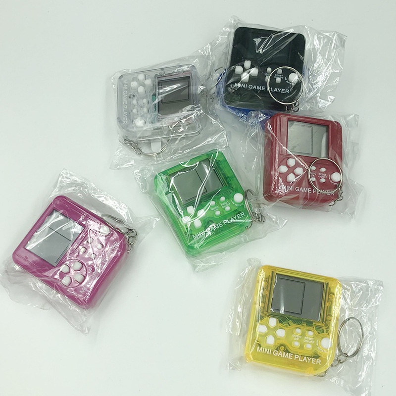 Móc khóa hình máy chơi game cầm tay màu sắc đáng yêu