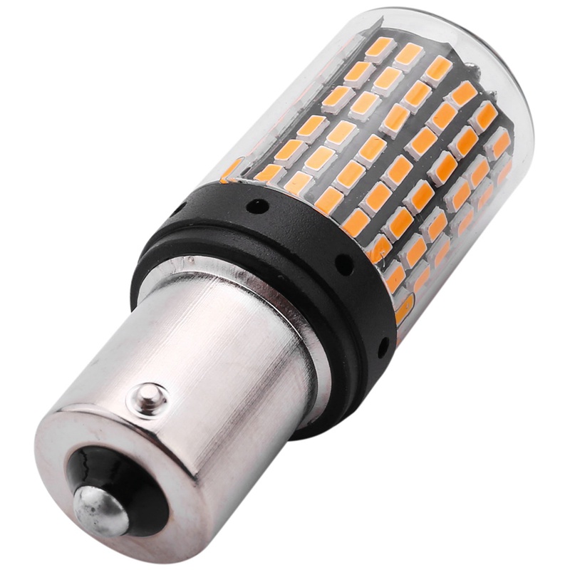 Set 2 đèn LED tín hiệu đuôi xe ô tô 1156 Canbus BAU15S P21W 144Smd 3014