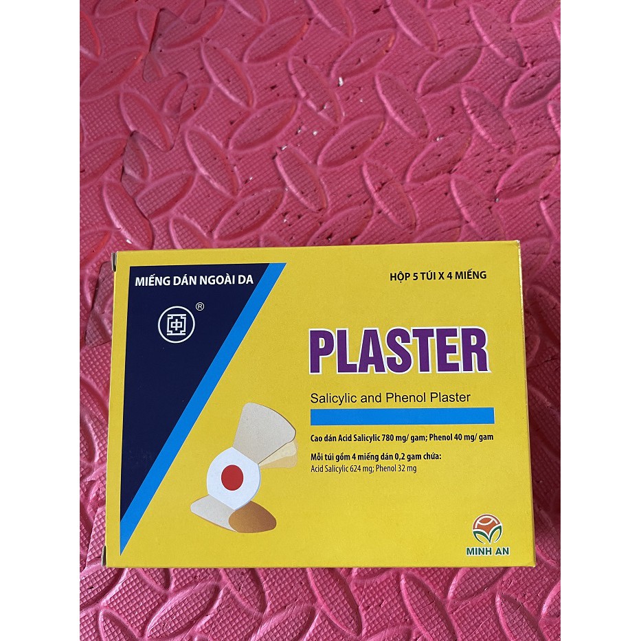 Miếng dán mụn cóc PLASTER ( 5 TÚI 4 MIẾNG )