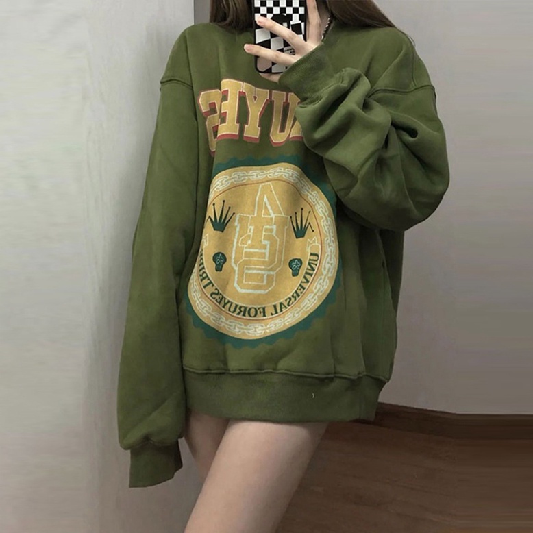 Áo nỉ sweater , áo lông Swetter 4US, unisex , thiết kế đẹp, chất vải dày dặn phối đồ cực trend