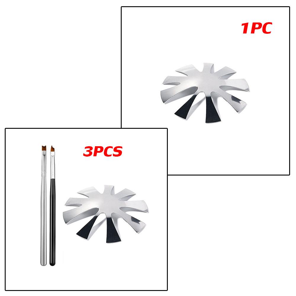 Fay Khuôn Acrylic Hình Hạnh Nhân Trắng Hồng Cắt Chữ V Dòng Pháp Dễ Dàng Mới