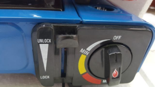 Bếp gas mini  2 màu xanh hoặc đỏ