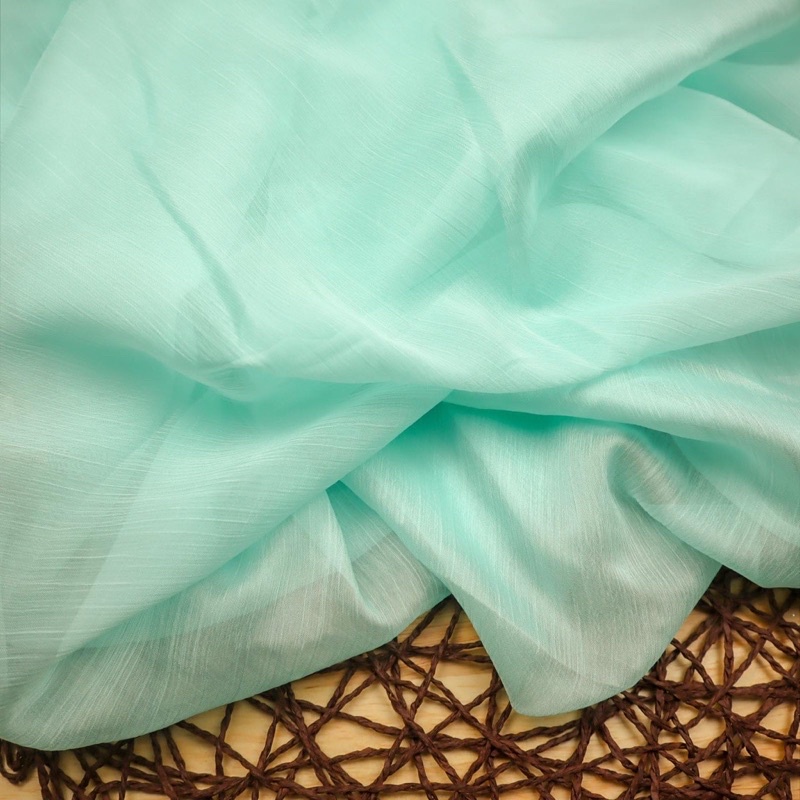 🌼 Vải voan gân giấy 🌼