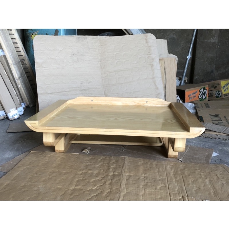Ban thờ treo tường,trung cư,gỗ sồi có 2 tầng để đồ bền đẹp tặng vít treo