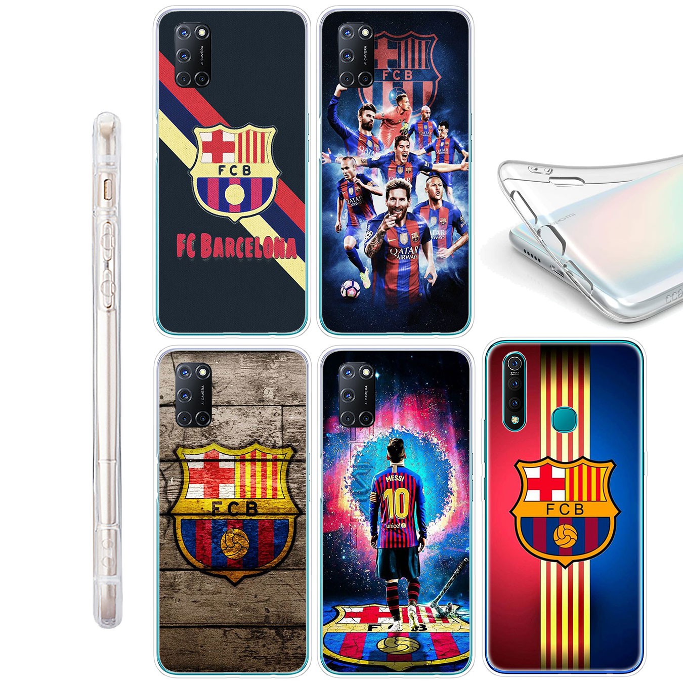 Ốp Lưng Silicone Mềm In Hình Đội Bóng Barcelona Cho Iphone Xr X Xs Max 6 6S  7 8 Plus + 6Plus 7Plus 8Plus Giá Cạnh Tranh