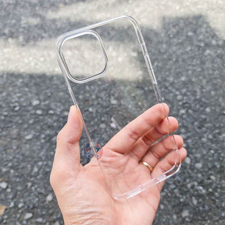 Ốp lưng trong suốt Memumi Clear cho IP 12 Pro Max / 12 Pro / 12