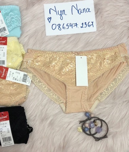 Quần lót nữ cotton phối ren