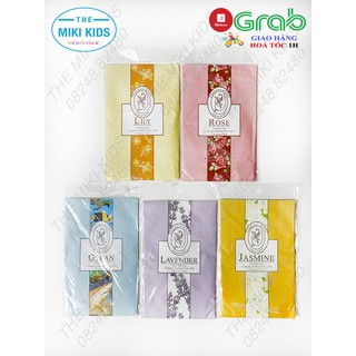 Túi thơm kèm móc treo để tủ quần áo, khử mùi ẩm mốc ,kèm móc treo sẵn rất tiện dụng, nhiều loại mùi thơm - The miki kids