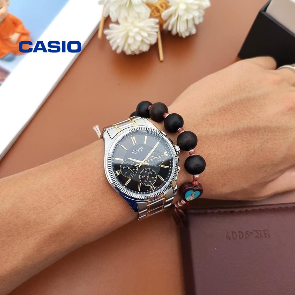 [Mã FARSBR243 giảm 15% đơn 249K] Đồng hồ nam CASIO MTP-1375SG-1AVDF chính hãng - Bảo hành 1 năm, Thay pin miễn phí