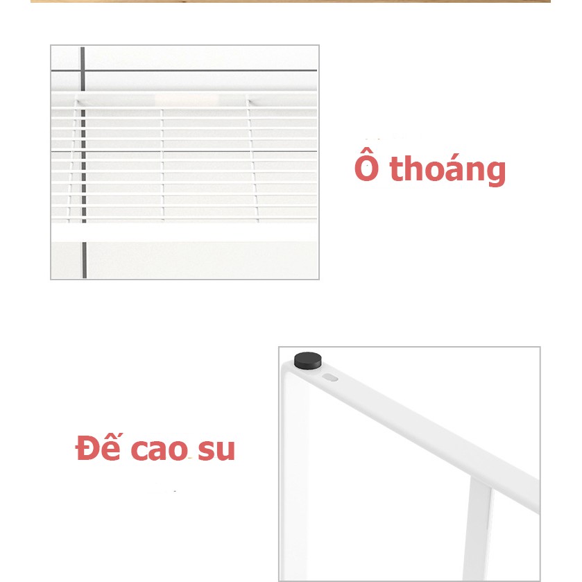 Giá, kệ nhà bếp, chén bát đa năng inox thiết kế hiện đại đơn giản, tiện lợi.