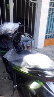Nón theo xe Yamaha Mx-king
