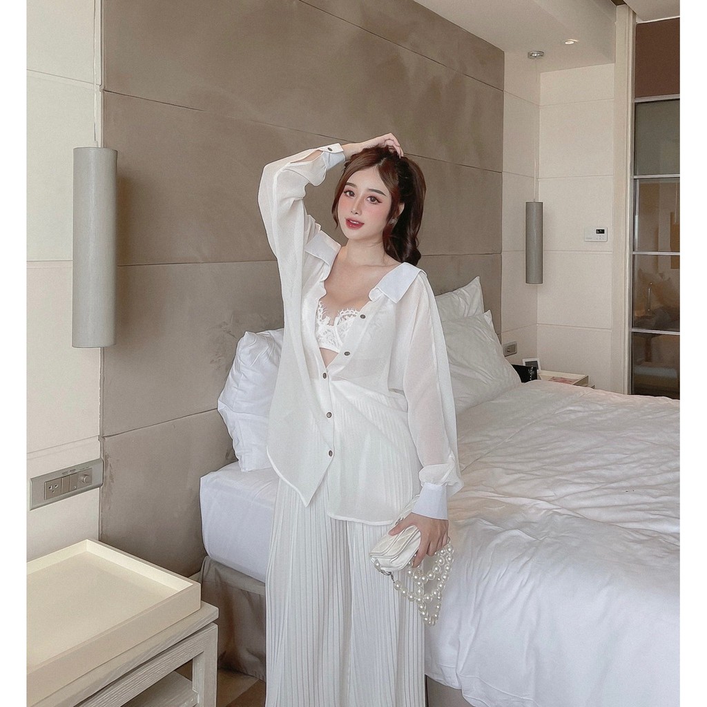 QUẦN XẾP LY ỐNG RỘNG [Moment House]