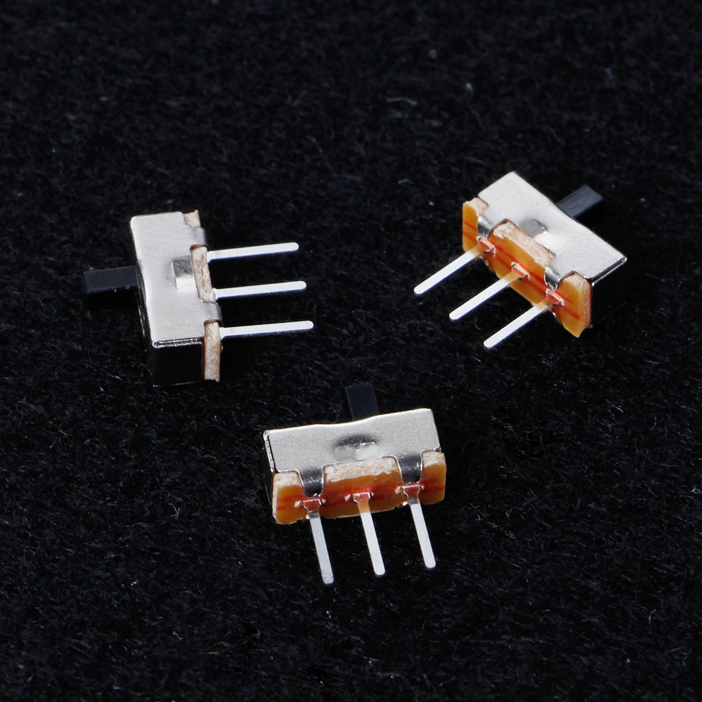 Set 10 công tắc gạt 3 chấu PCB SPDT 1P2T