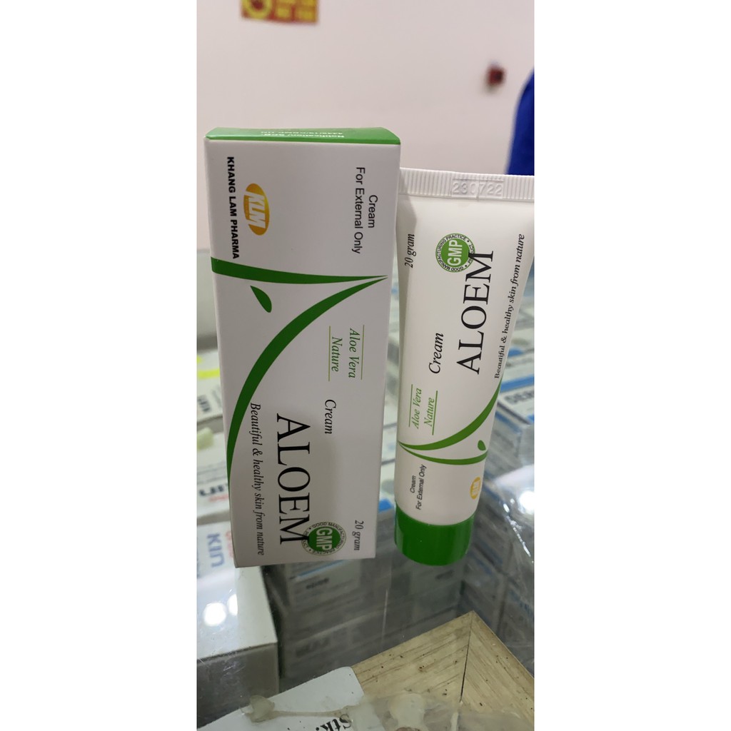 Kem bôi mụn thâm ALOEM CREAM 20G
