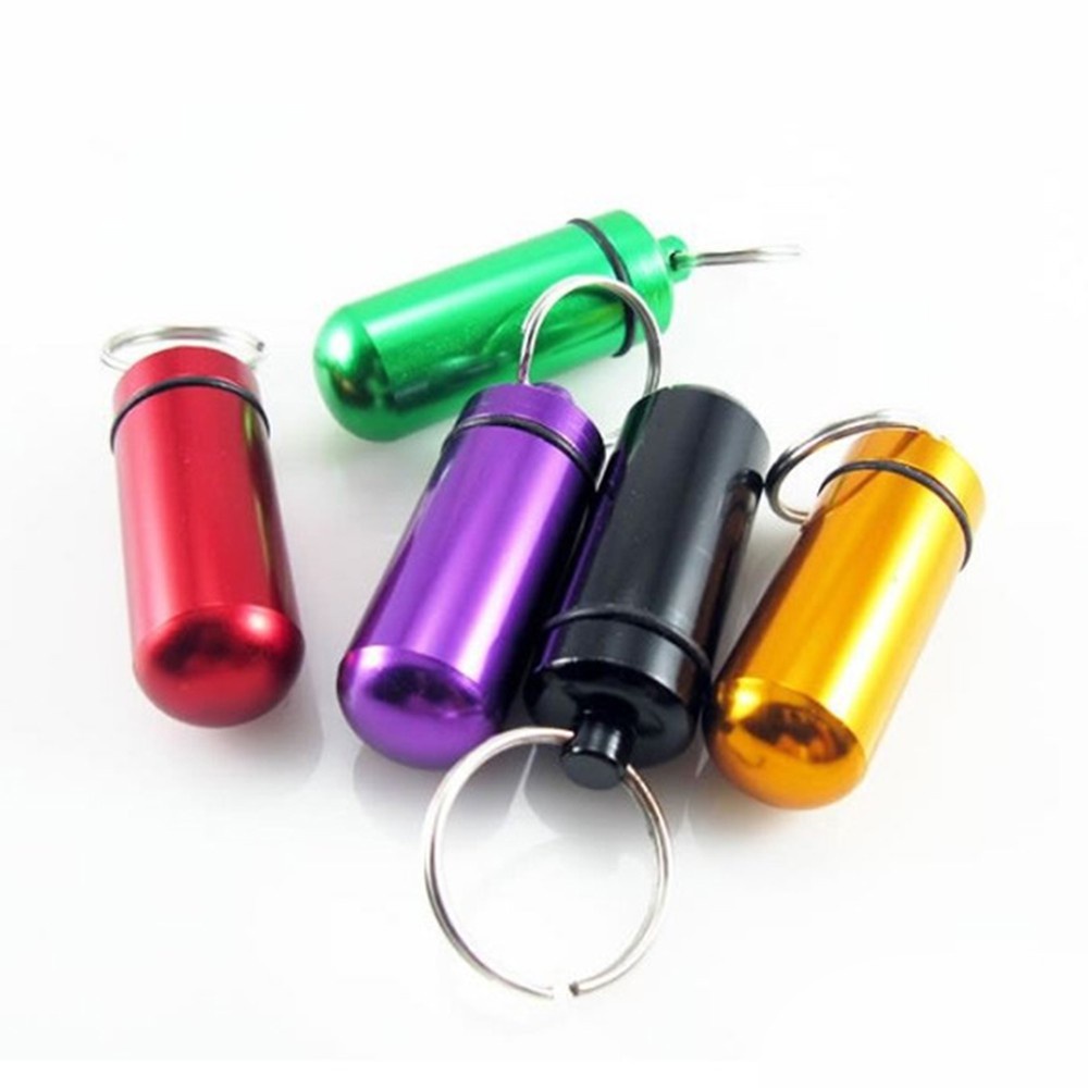 [Tổng Kho Sỉ] Hộp Nhôm Đựng Thuốc Nguy Cấp Người Già (4.8cm)