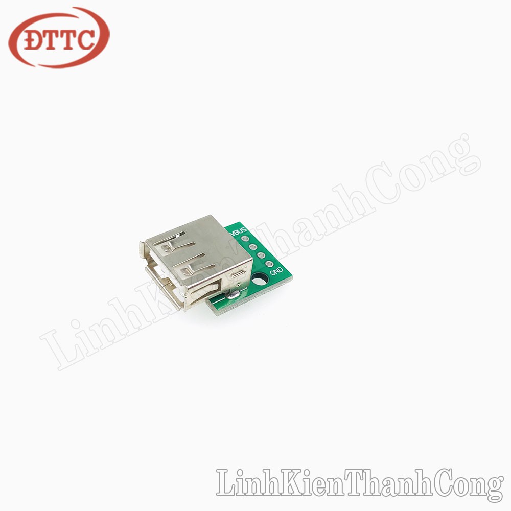 Module USB Chuyển Đổi USB 2.0 (Loại Cái) Sang DIP 4P 2.54