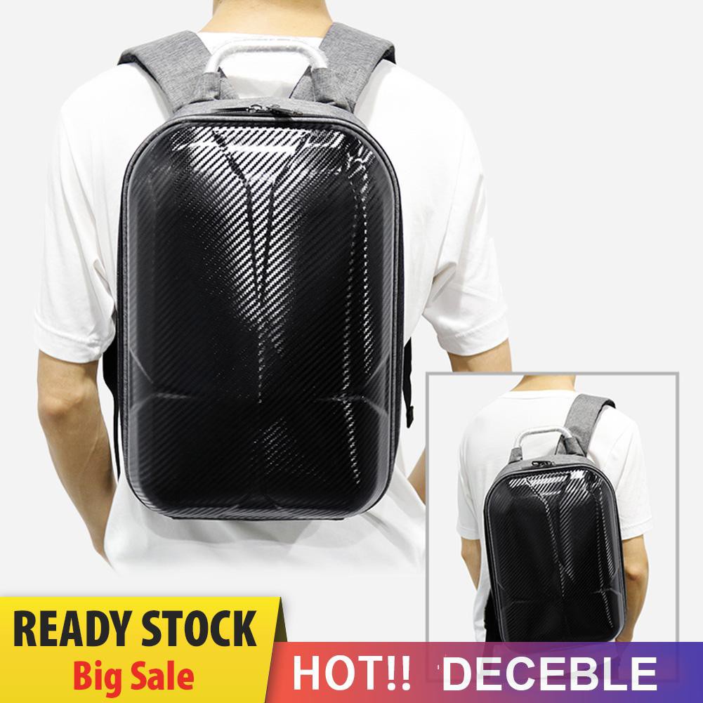 Deceble Hard Shell Backpack for DJI Mavic Air 2 Dual Zipper Waterproof Carrying Bag