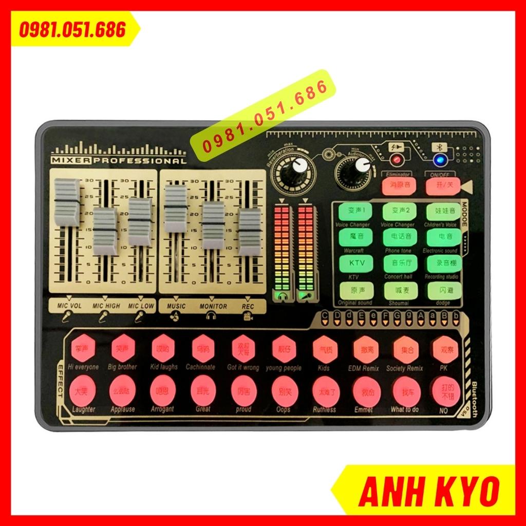 Sound Card H9 2022 Phiên Bản Mới Nhất. Chuyên Dùng Livestream Mọi Nền Tảng MXH... Chất Âm Cực Hay, Dễ Sử Dụng