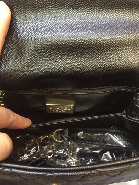 Túi Chan coco da hạt gạo loại đẹp fullbox