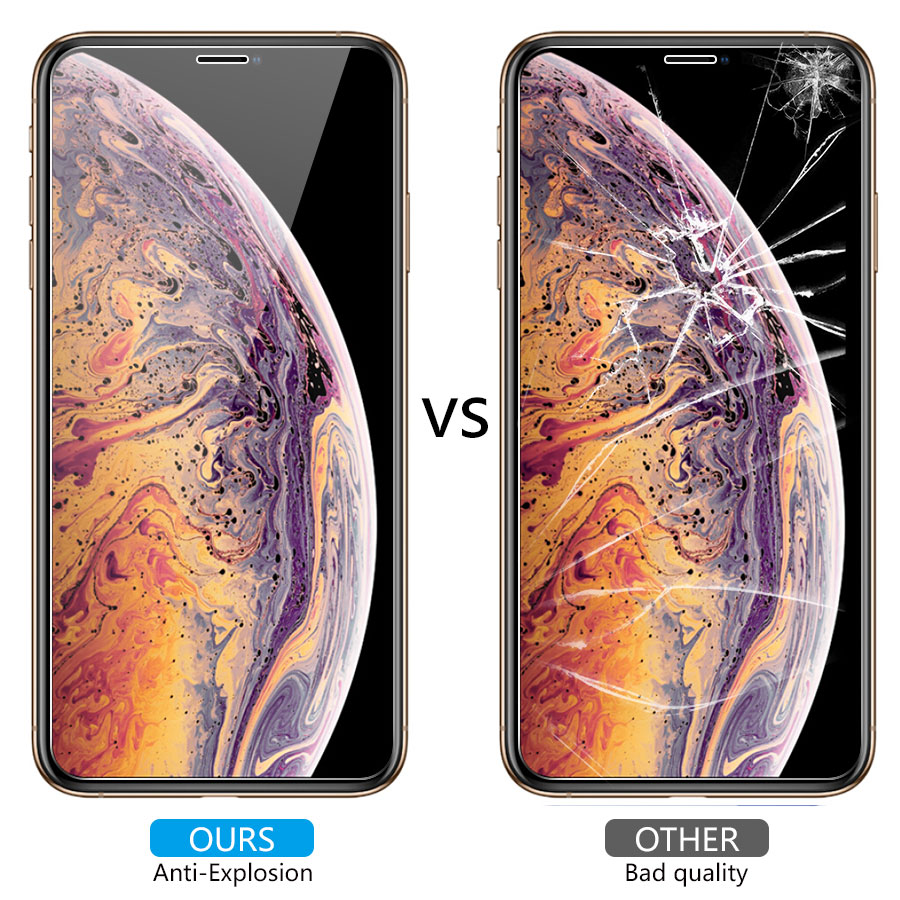 Kính Cường lực cho Iphone 15 14 13 11 Pro Xs Max 12 Mini X Xr Se 2020 8 7 6 6s Plus