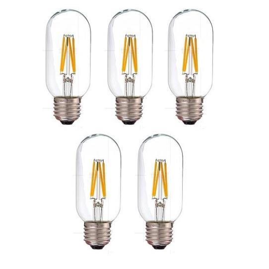 Bộ 5 bóng đèn Led Edison T45 4W đui E27